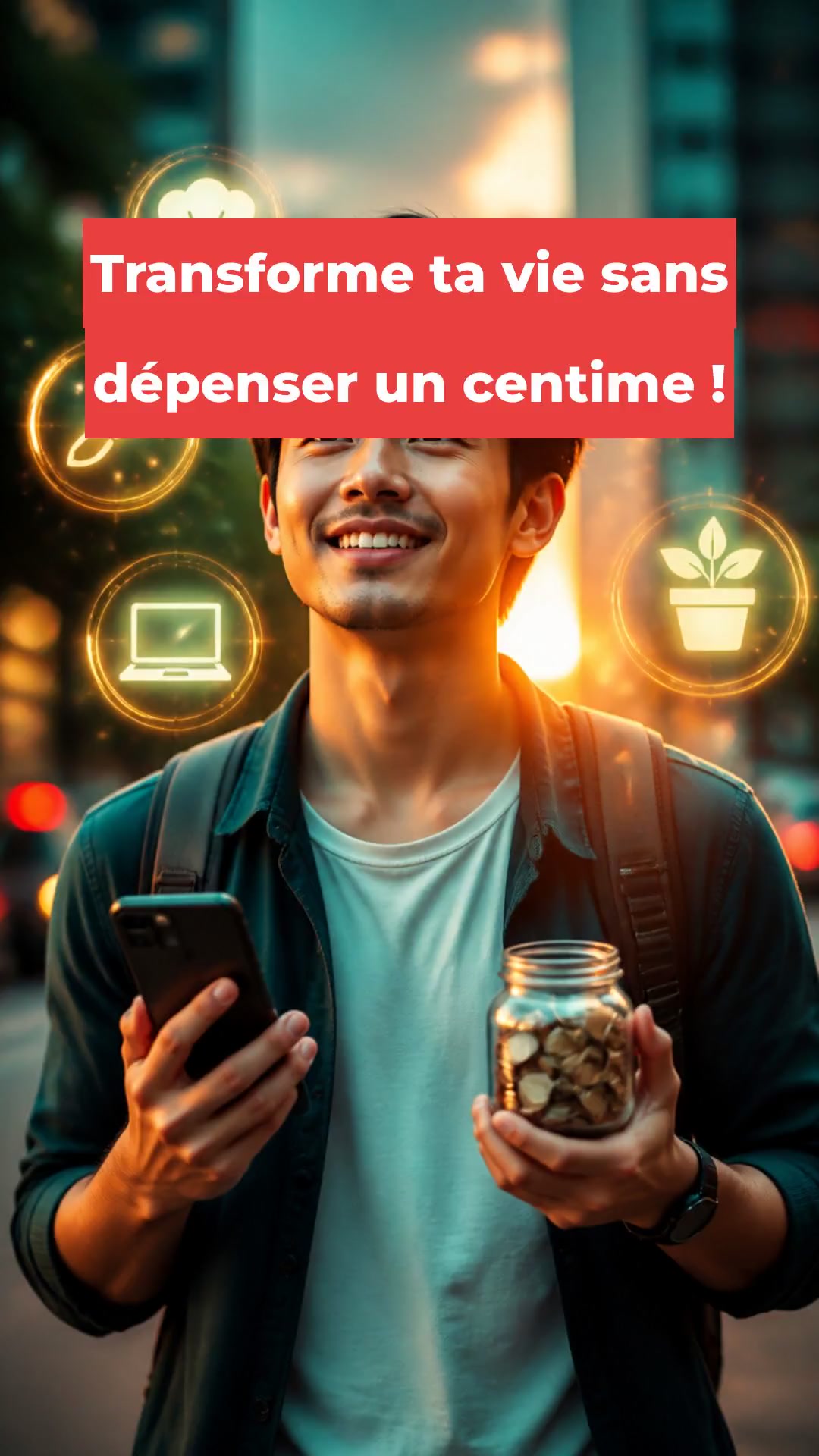 Transforme ta vie sans dépenser un centime !