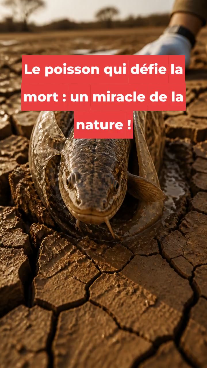 Le poisson qui défie la mort : un miracle de la nature !