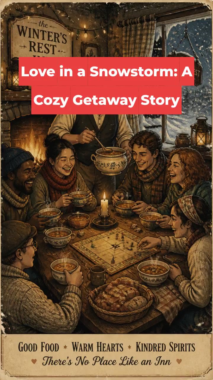 Love in a Snowstorm: A Cozy Getaway Story