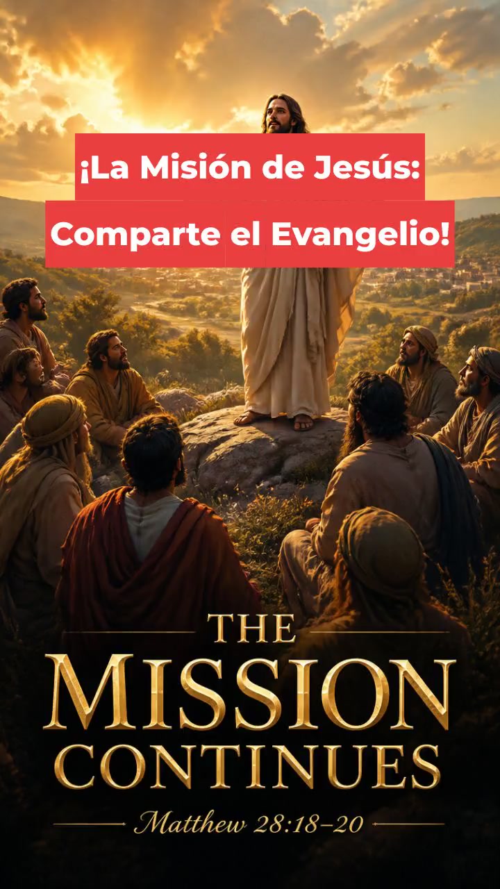 ¡La Misión de Jesús: Comparte el Evangelio!