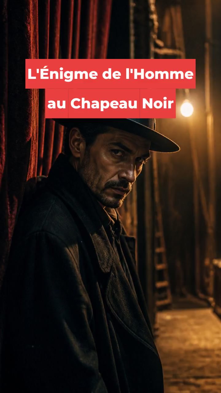 L'Énigme de l'Homme au Chapeau Noir