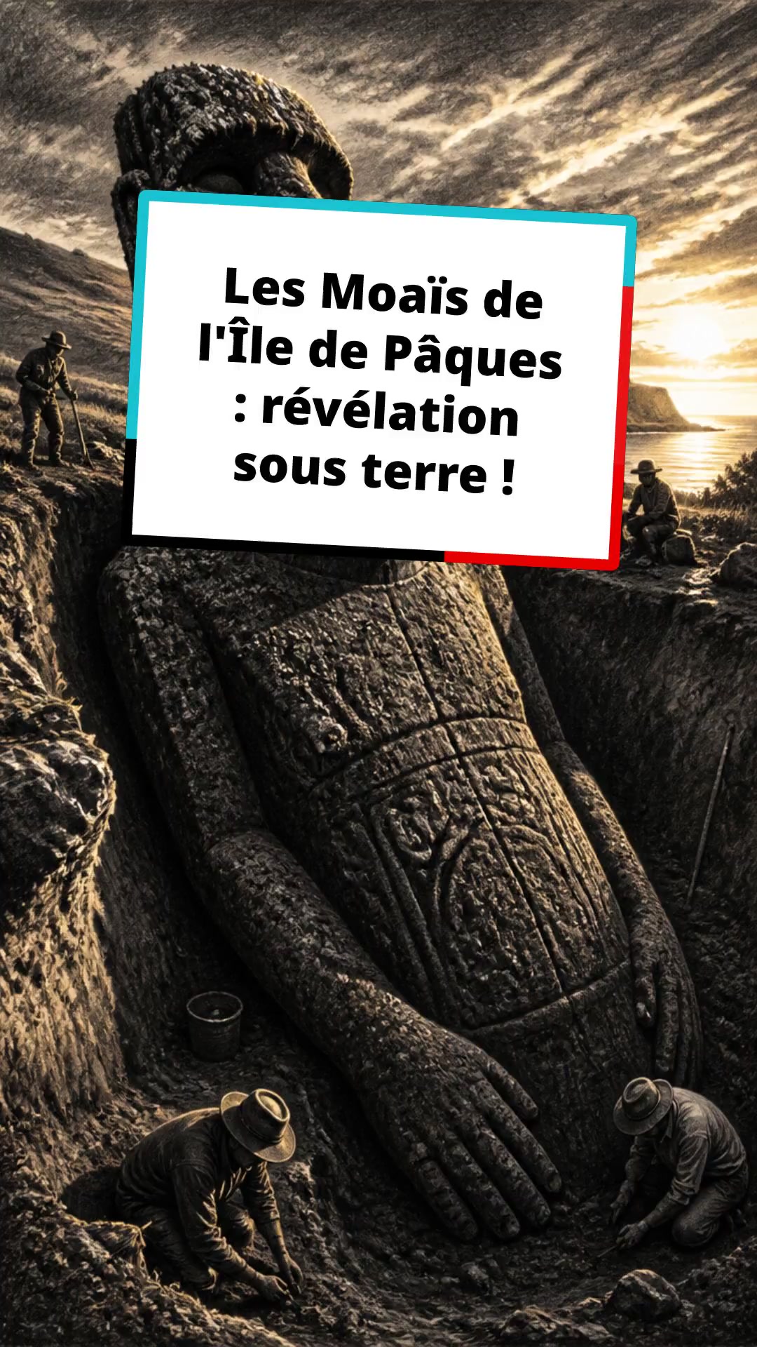 Les Moaïs de l'Île de Pâques : révélation sous terre !