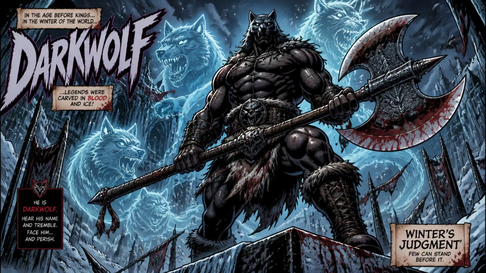 Darkwolf: The Icebound Avenger