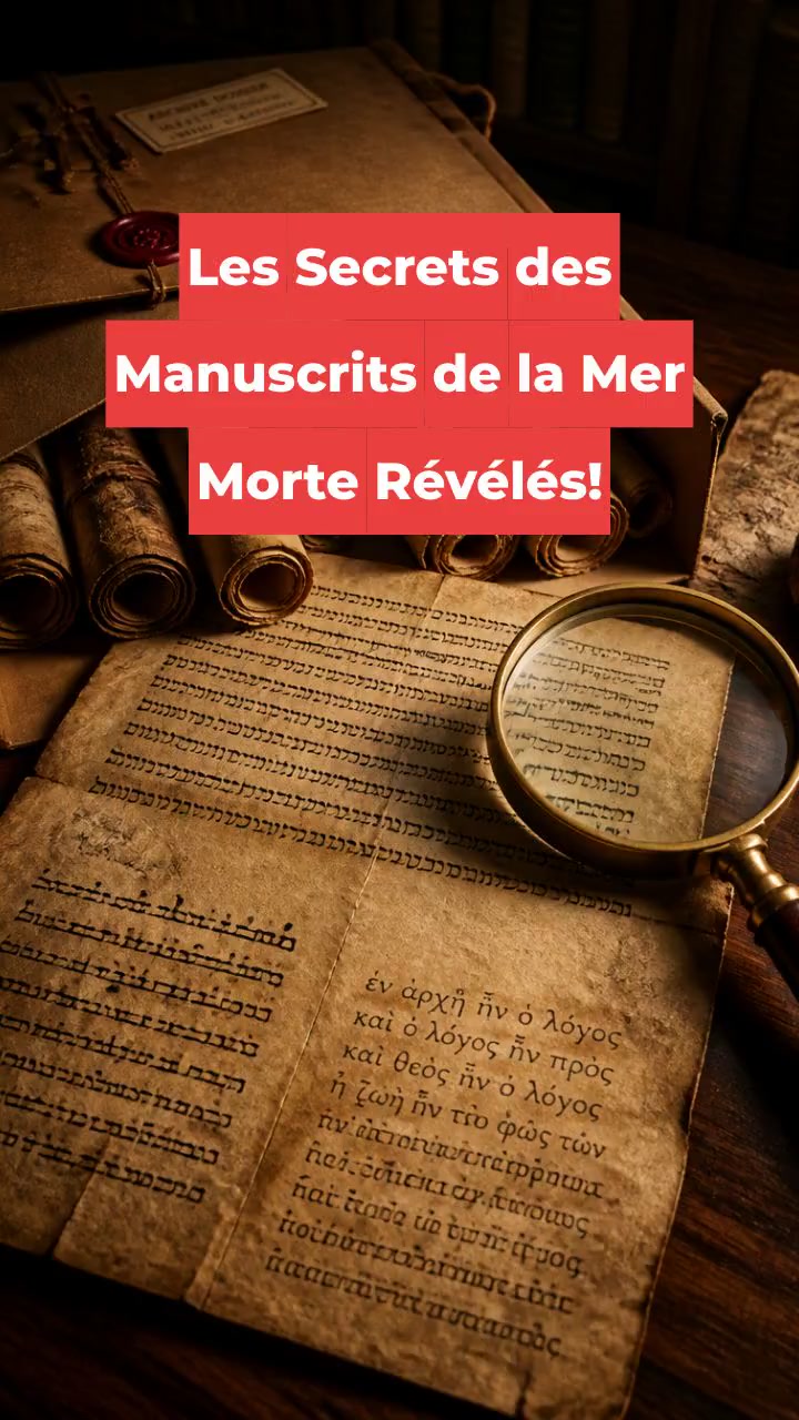 Les Secrets des Manuscrits de la Mer Morte Révélés!