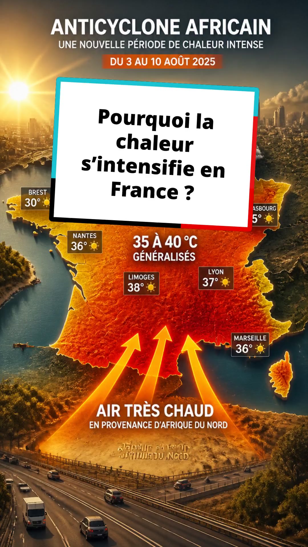 Pourquoi la chaleur s’intensifie en France ?