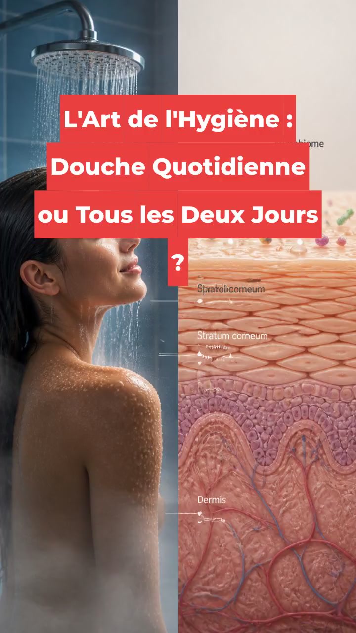 L'Art de l'Hygiène : Douche Quotidienne ou Tous les Deux Jours ?