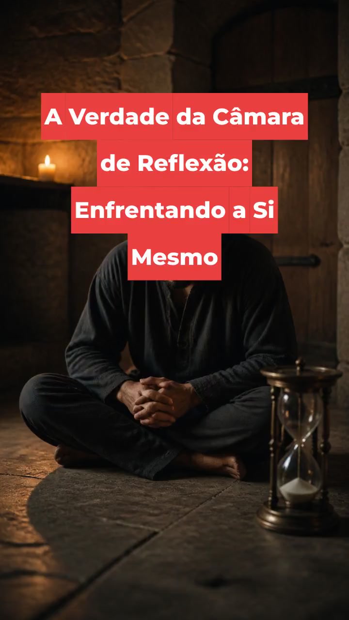 A Verdade da Câmara de Reflexão: Enfrentando a Si Mesmo