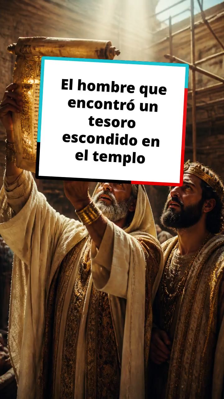 El hombre que encontró un tesoro escondido en el templo