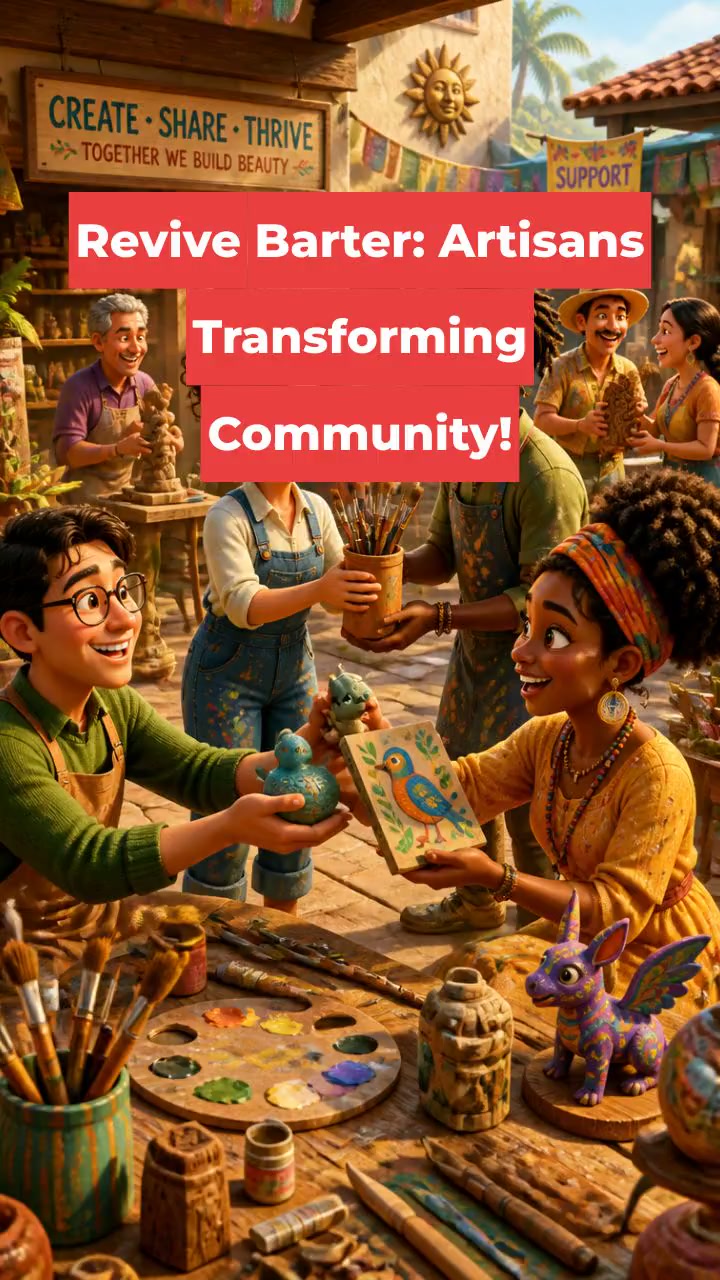 Revive Barter: Artisans Transforming Community!