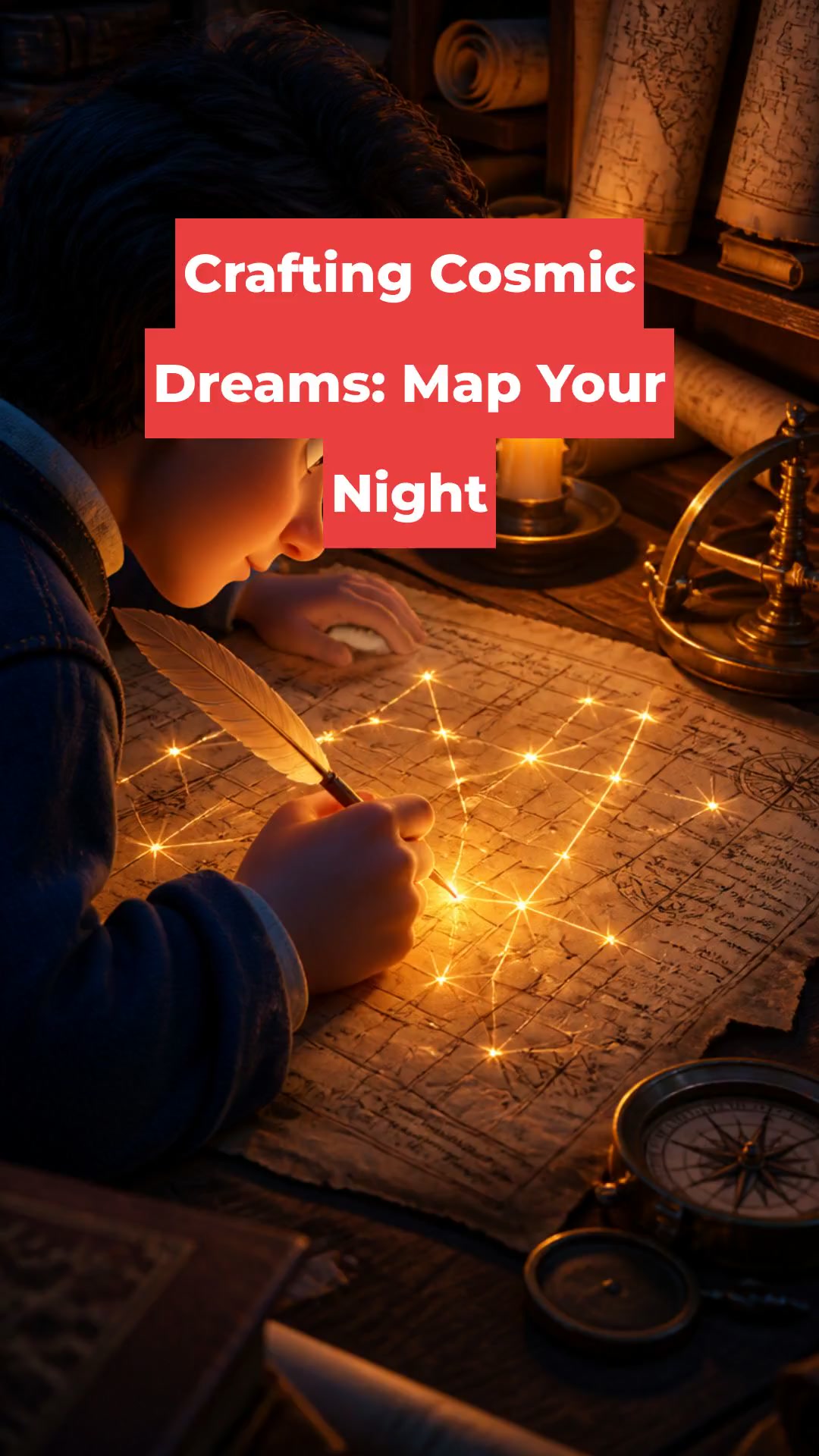 Crafting Cosmic Dreams: Map Your Night