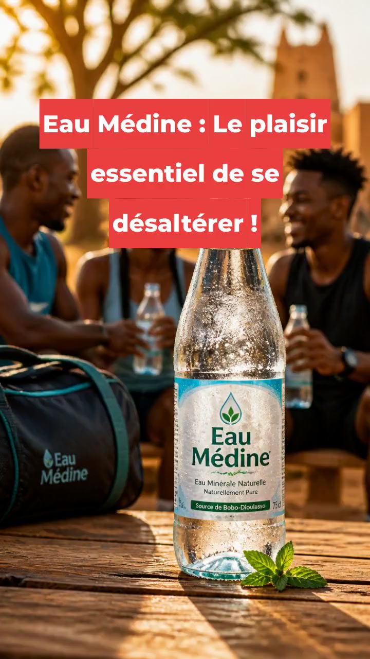 Eau Médine : Le plaisir essentiel de se désaltérer !