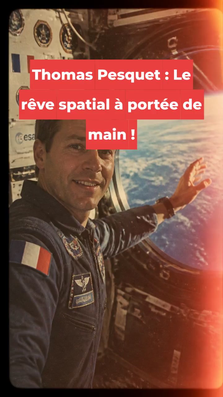 Thomas Pesquet : Le rêve spatial à portée de main !