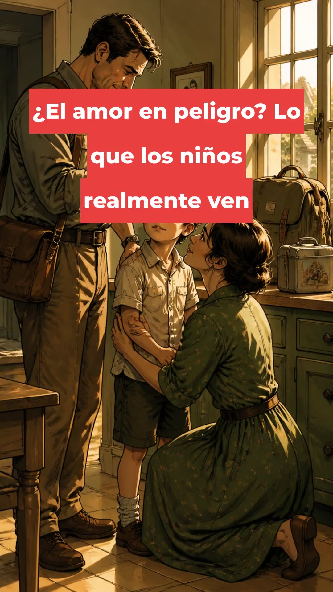¿El amor en peligro? Lo que los niños realmente ven