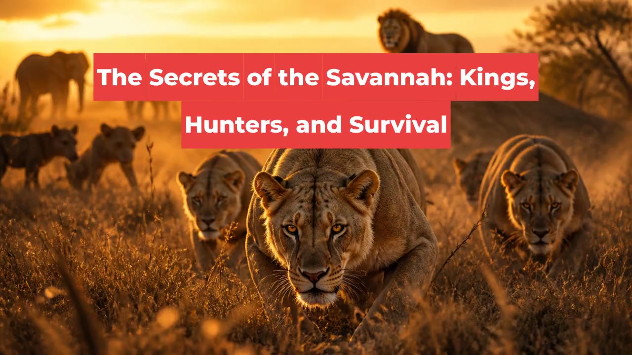 The Secrets of the Savannah: Kings, Hunters, and Survival