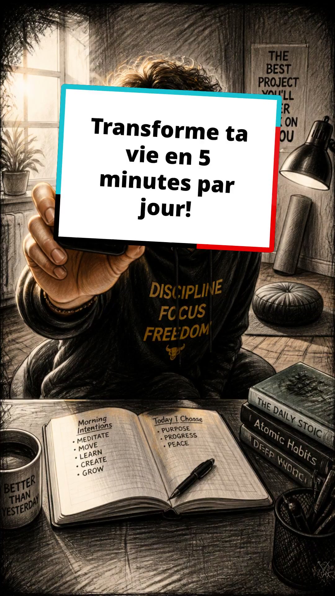 Transforme ta vie en 5 minutes par jour!