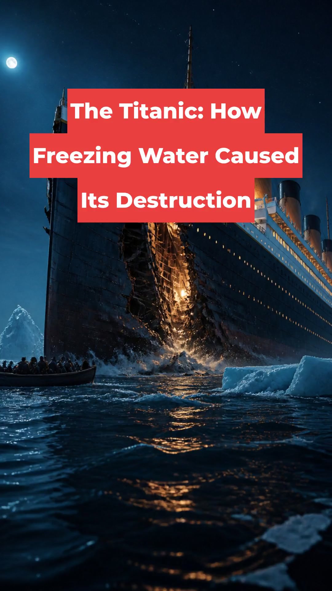 The Titanic: How Freezing Water Caused Its Destruction
