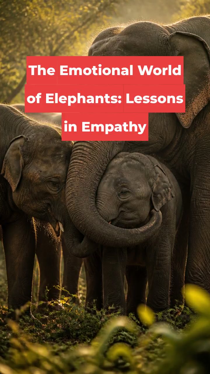 The Emotional World of Elephants: Lessons in Empathy