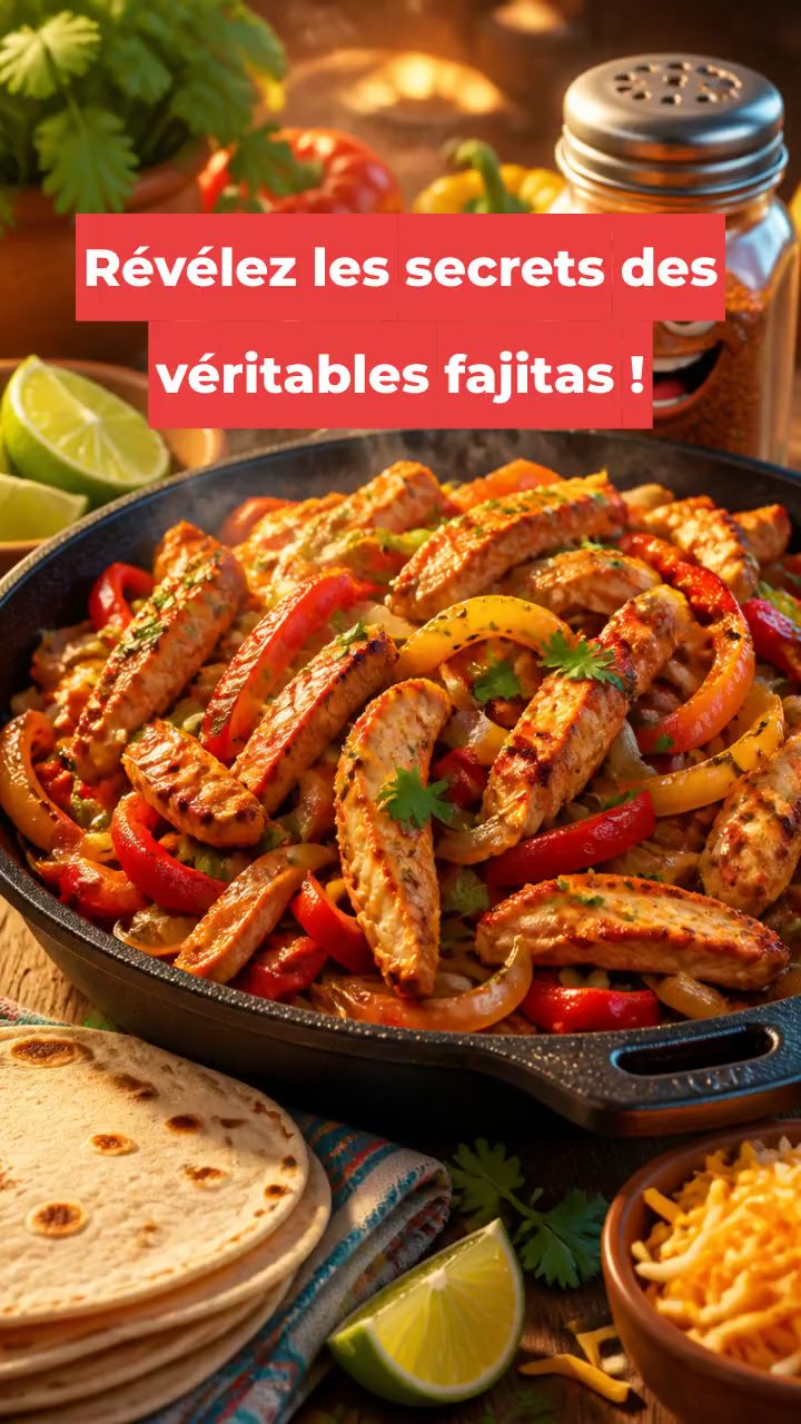 Révélez les secrets des véritables fajitas !