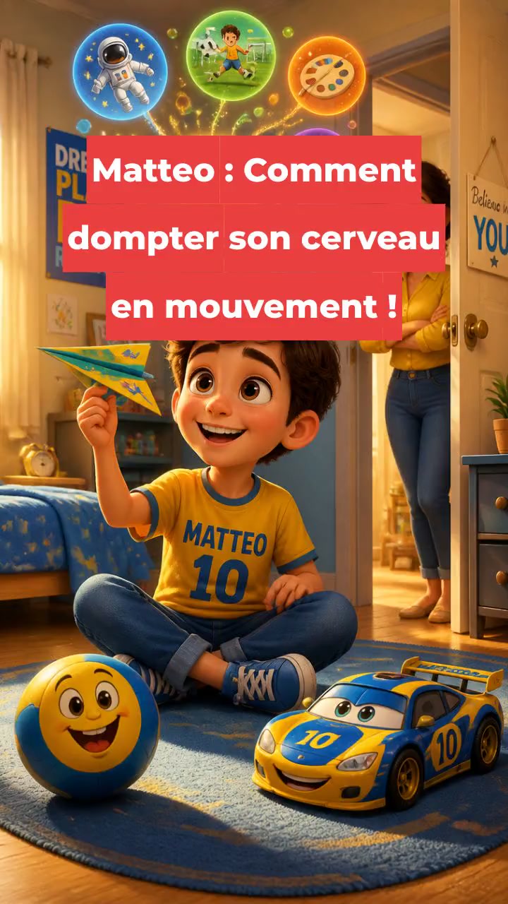 Matteo : Comment dompter son cerveau en mouvement !