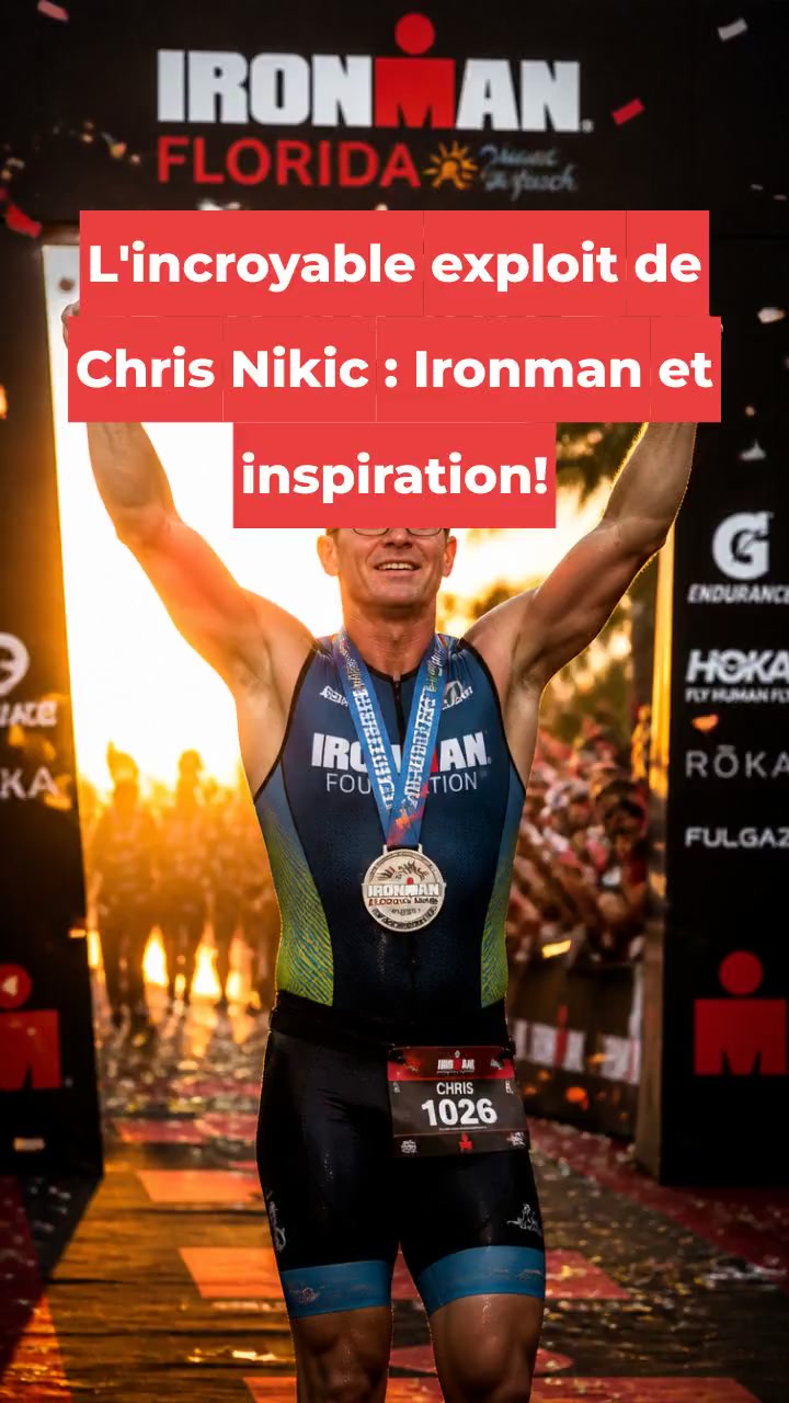 L'incroyable exploit de Chris Nikic : Ironman et inspiration!