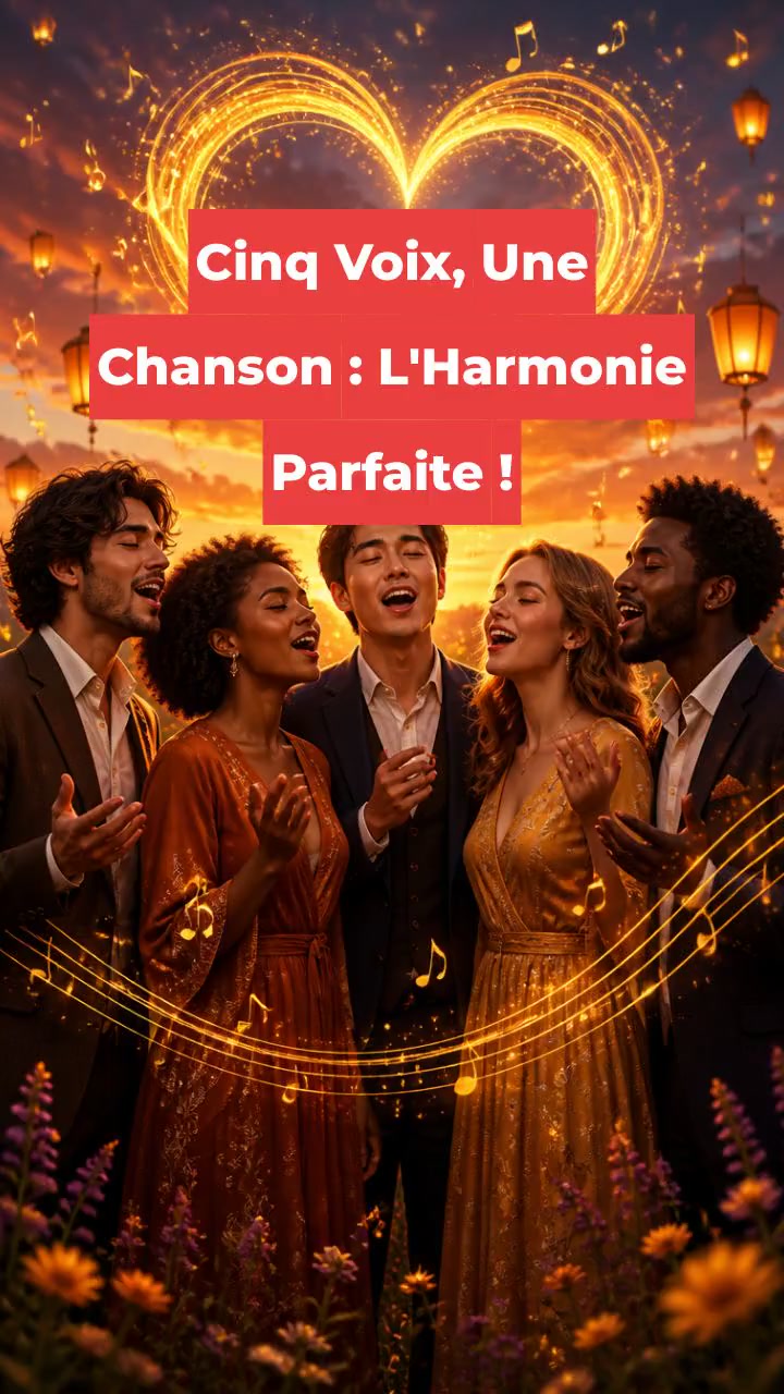Cinq Voix, Une Chanson : L'Harmonie Parfaite !