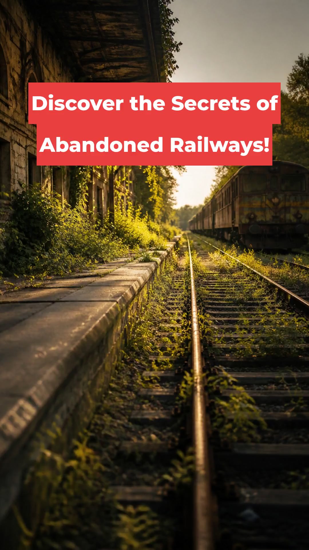 Discover the Secrets of Abandoned Railways!