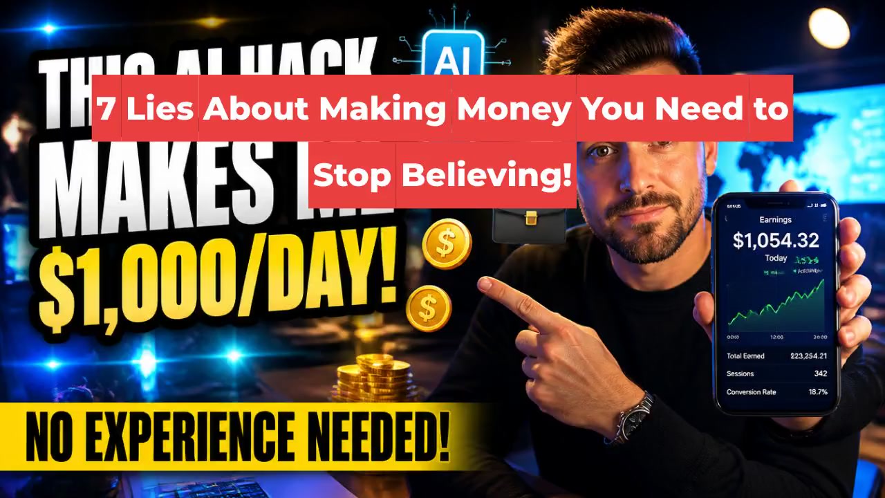 7 Lies About Making Money You Need to Stop Believing!