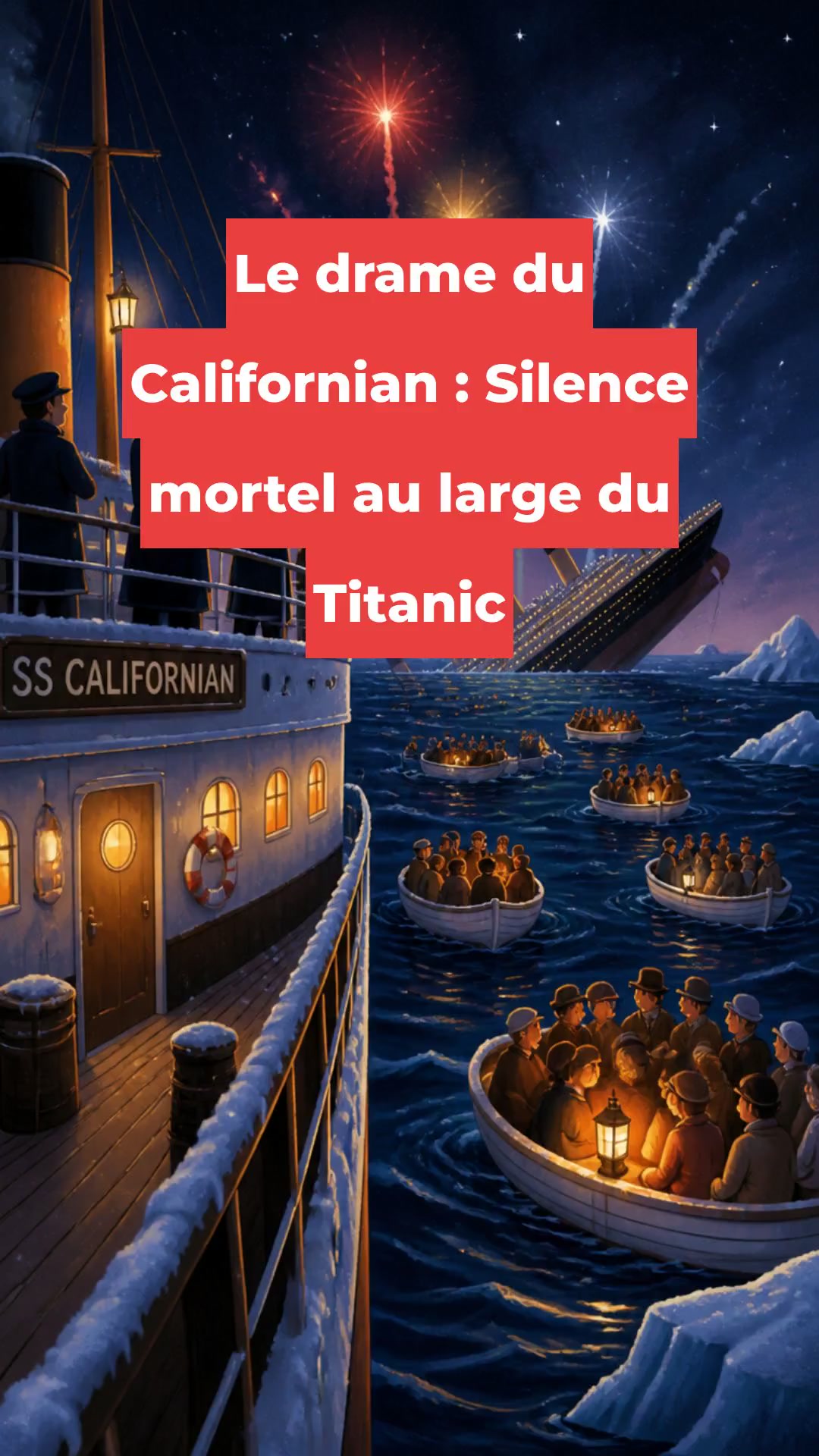 Le drame du Californian : Silence mortel au large du Titanic