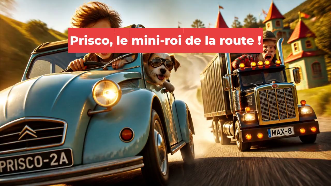 Prisco, le mini-roi de la route !
