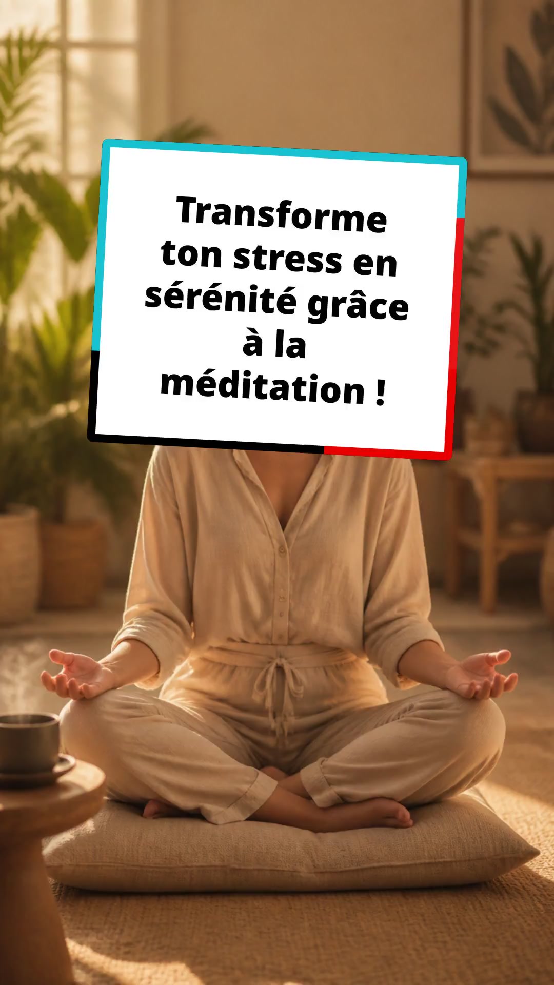 Transforme ton stress en sérénité grâce à la méditation !