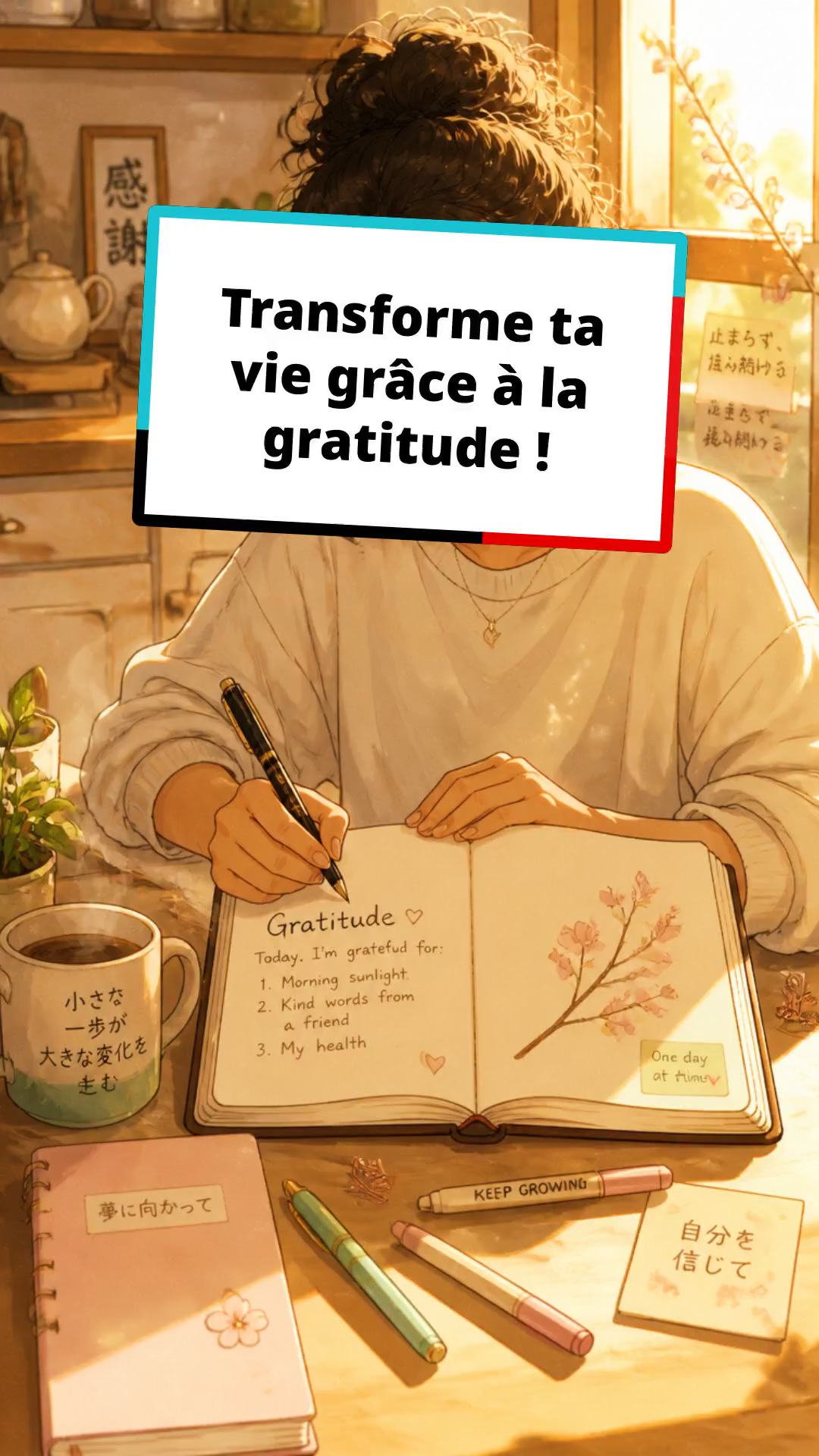 Transforme ta vie grâce à la gratitude !
