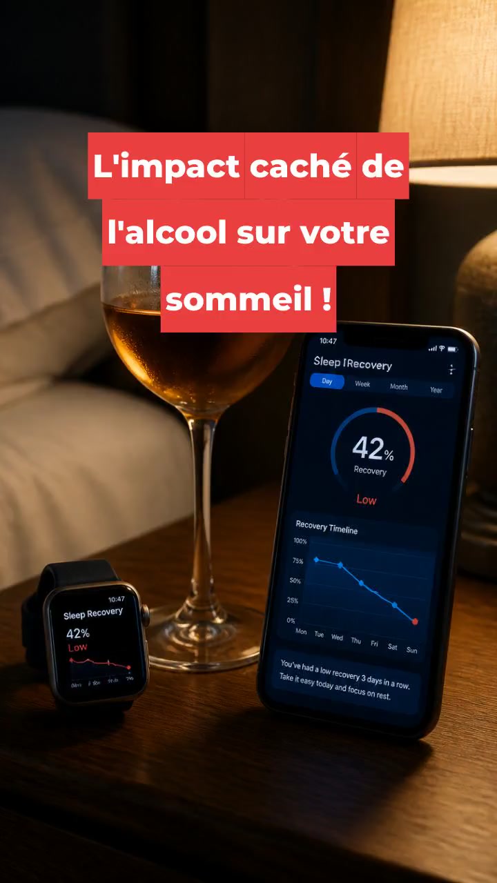 L'impact caché de l'alcool sur votre sommeil !