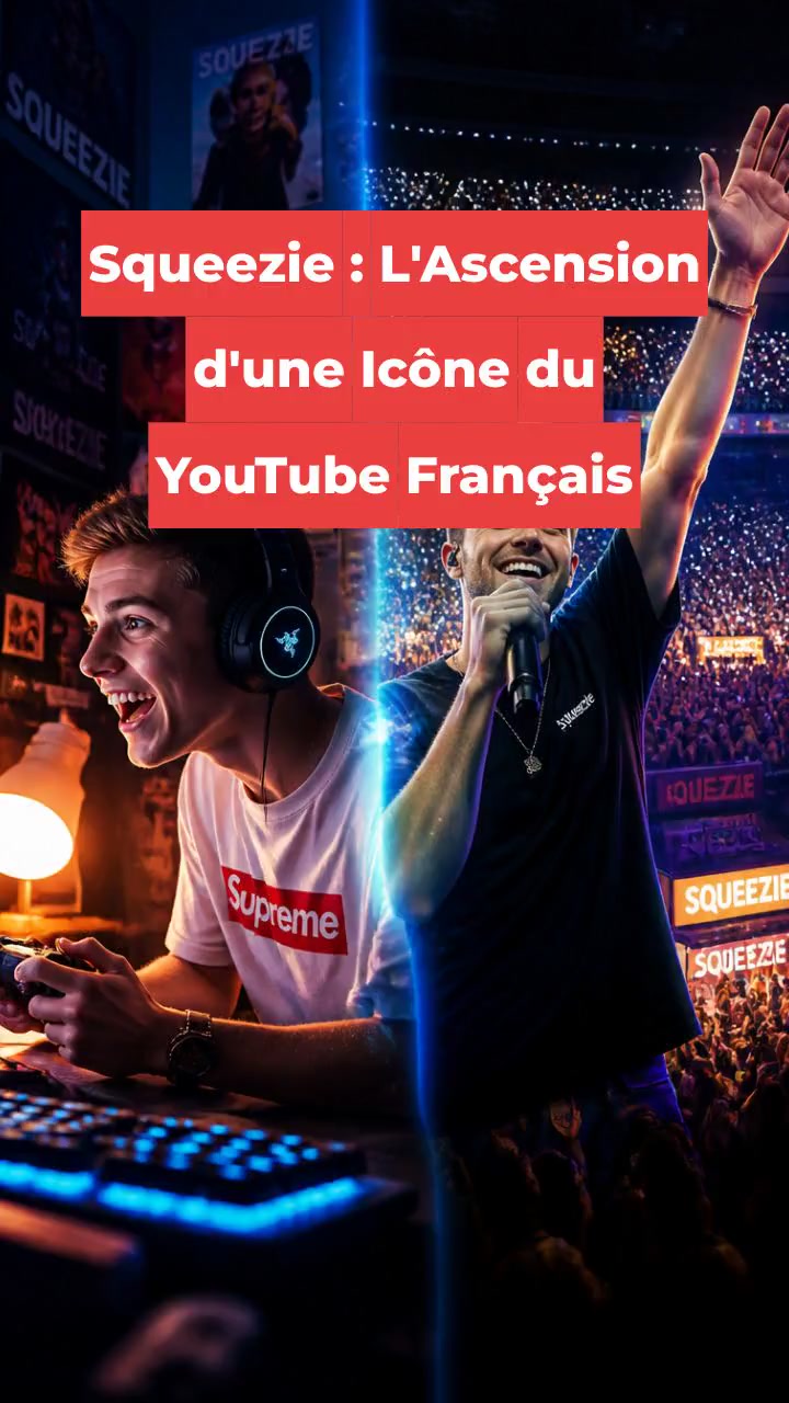 Squeezie : L'Ascension d'une Icône du YouTube Français