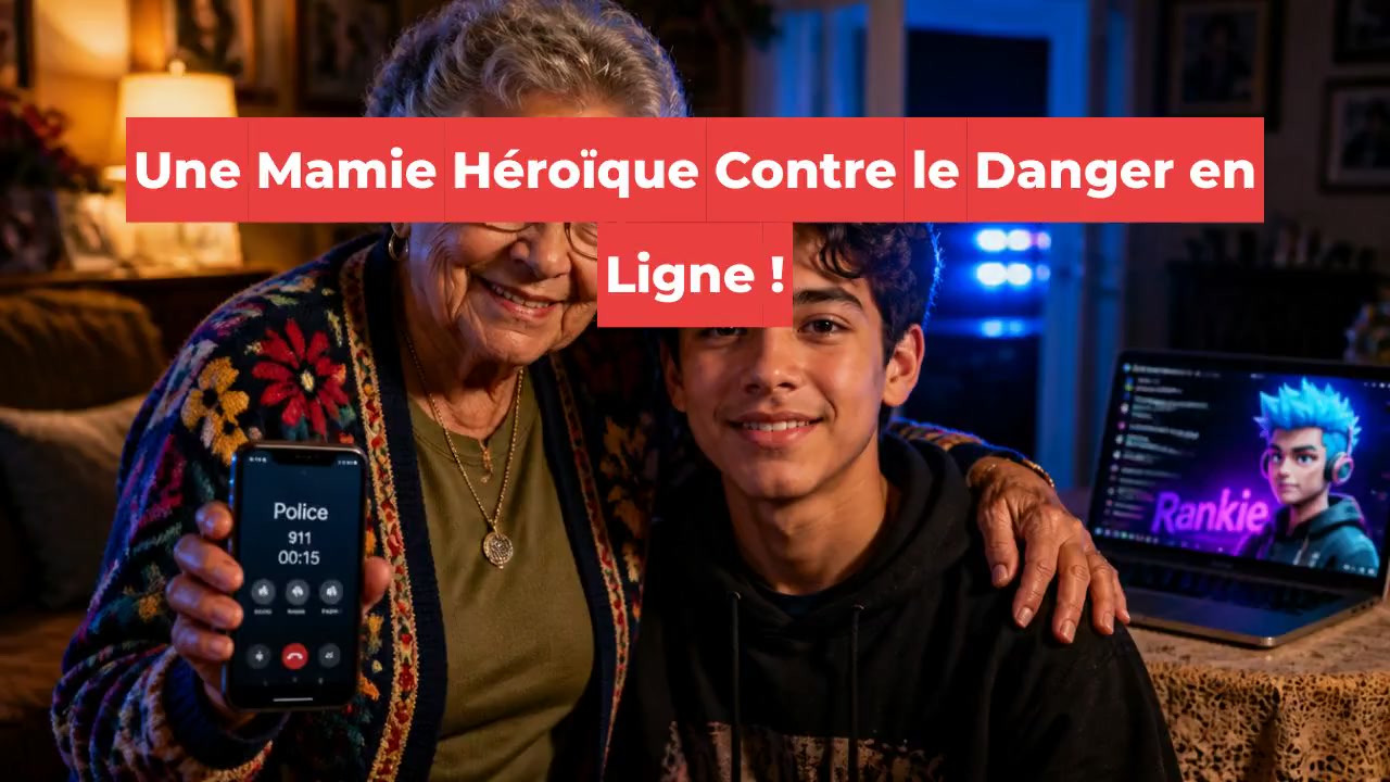 Une Mamie Héroïque Contre le Danger en Ligne !