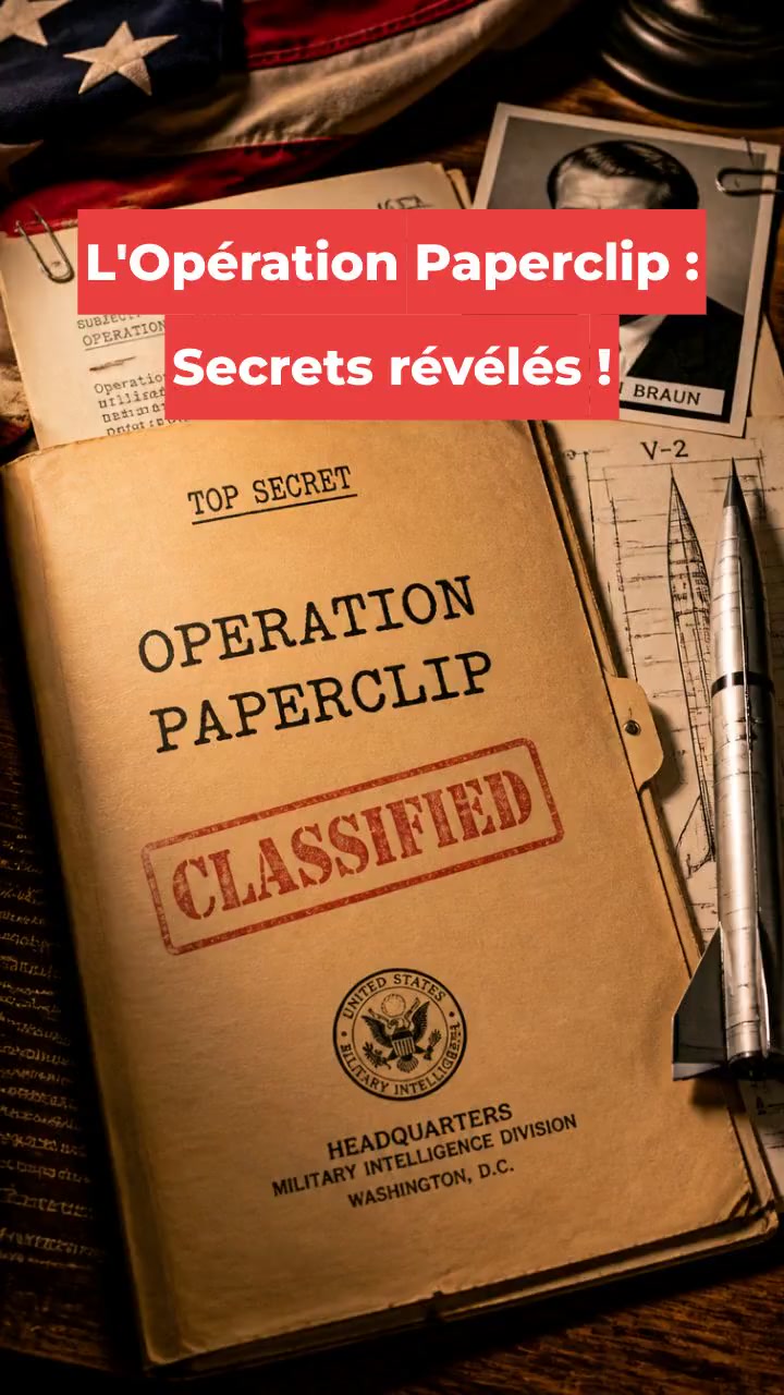 L'Opération Paperclip : Secrets révélés !