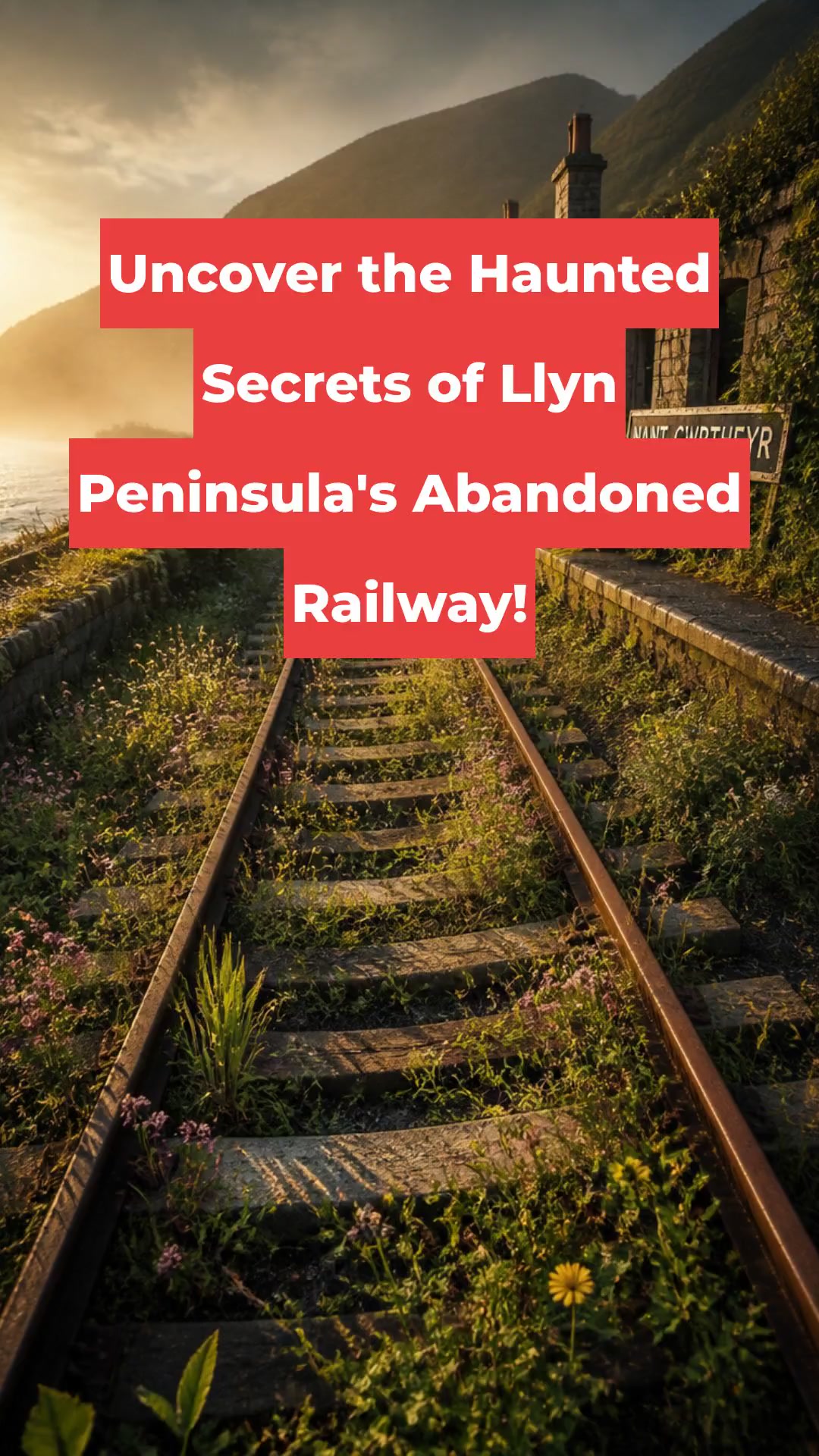 Uncover the Haunted Secrets of Llyn Peninsula's Abandoned Railway!