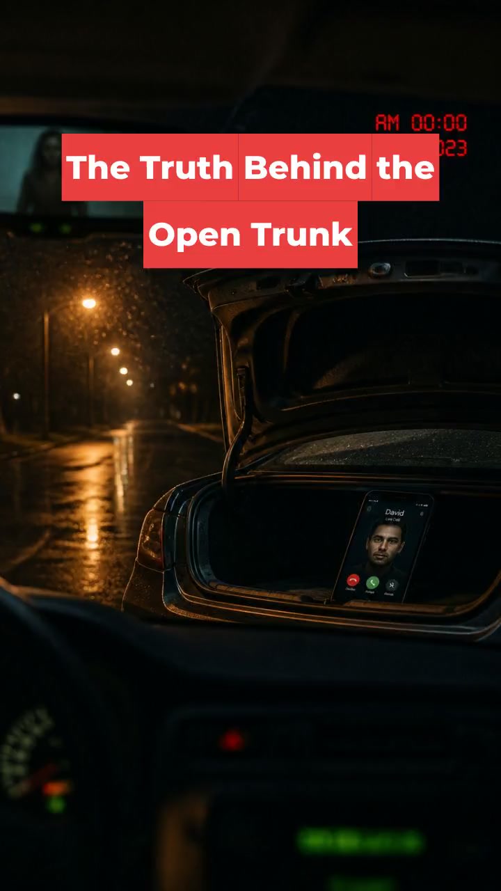The Truth Behind the Open Trunk