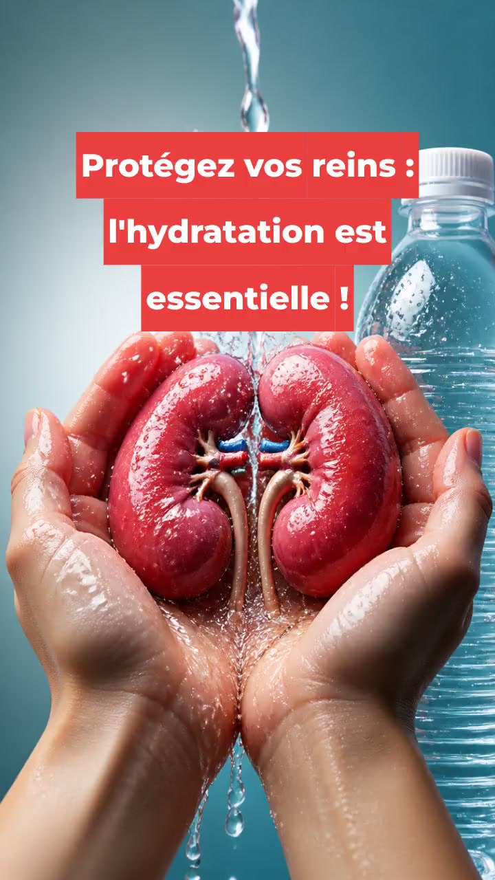 Protégez vos reins : l'hydratation est essentielle !
