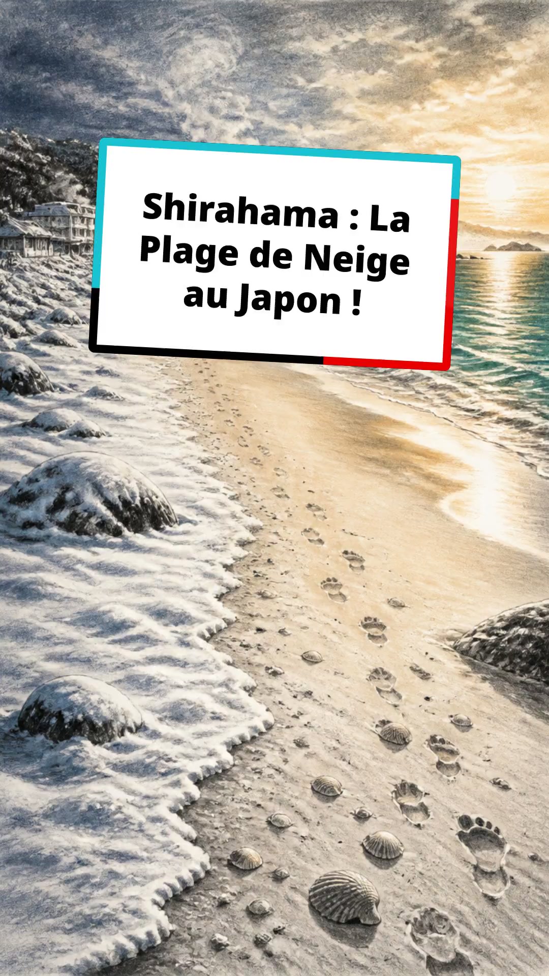 Shirahama : La Plage de Neige au Japon !