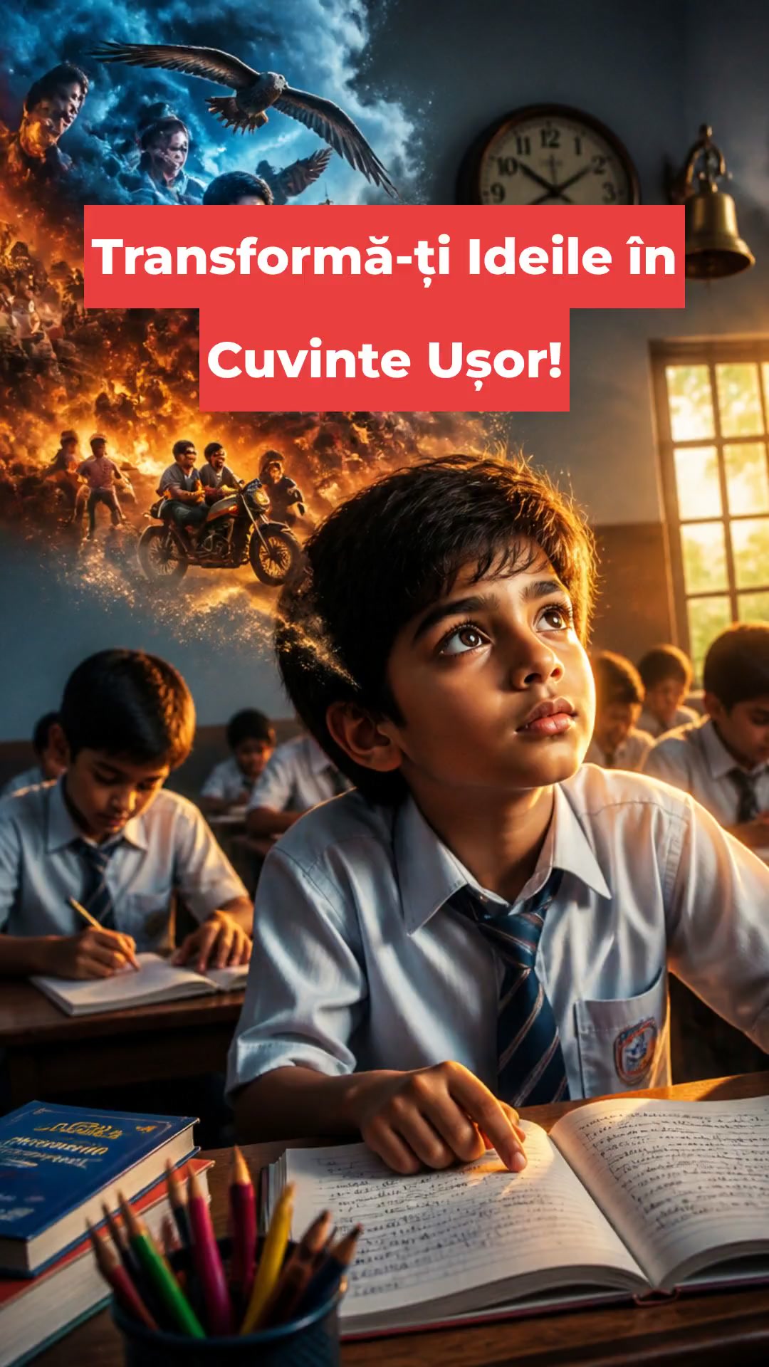 Transformă-ți Ideile în Cuvinte Ușor!