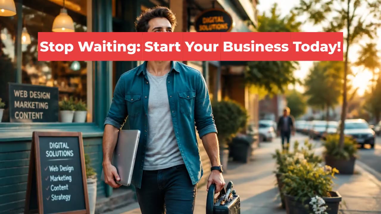 Stop Waiting: Start Your Business Today!
