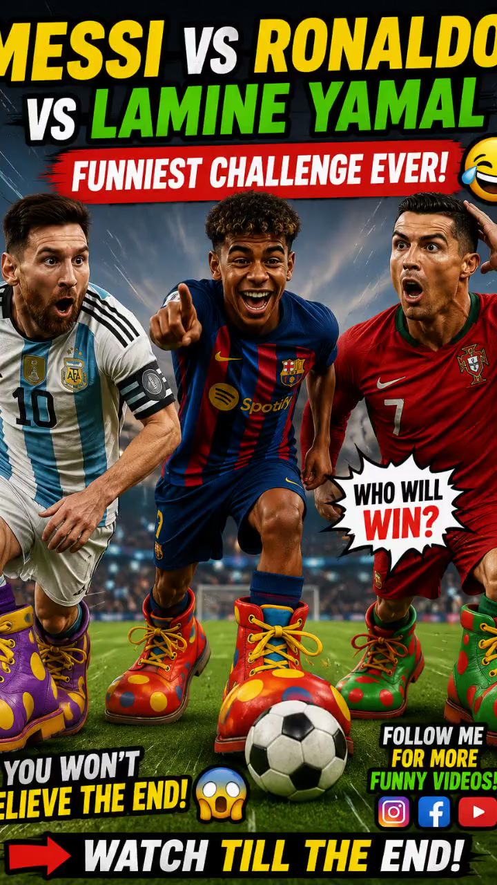 The Hilarious Challenge: Messi, Ronaldo & a Young Prodigy!