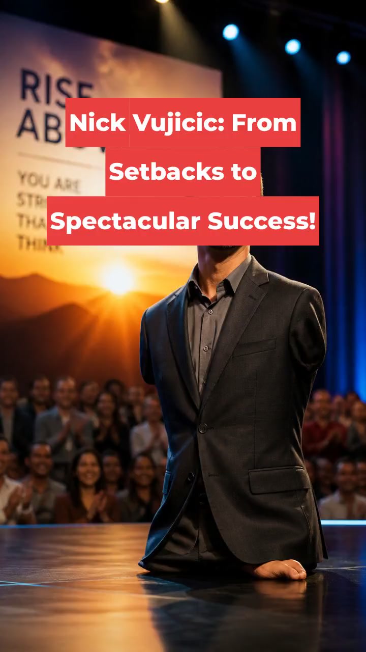 Nick Vujicic: From Setbacks to Spectacular Success!