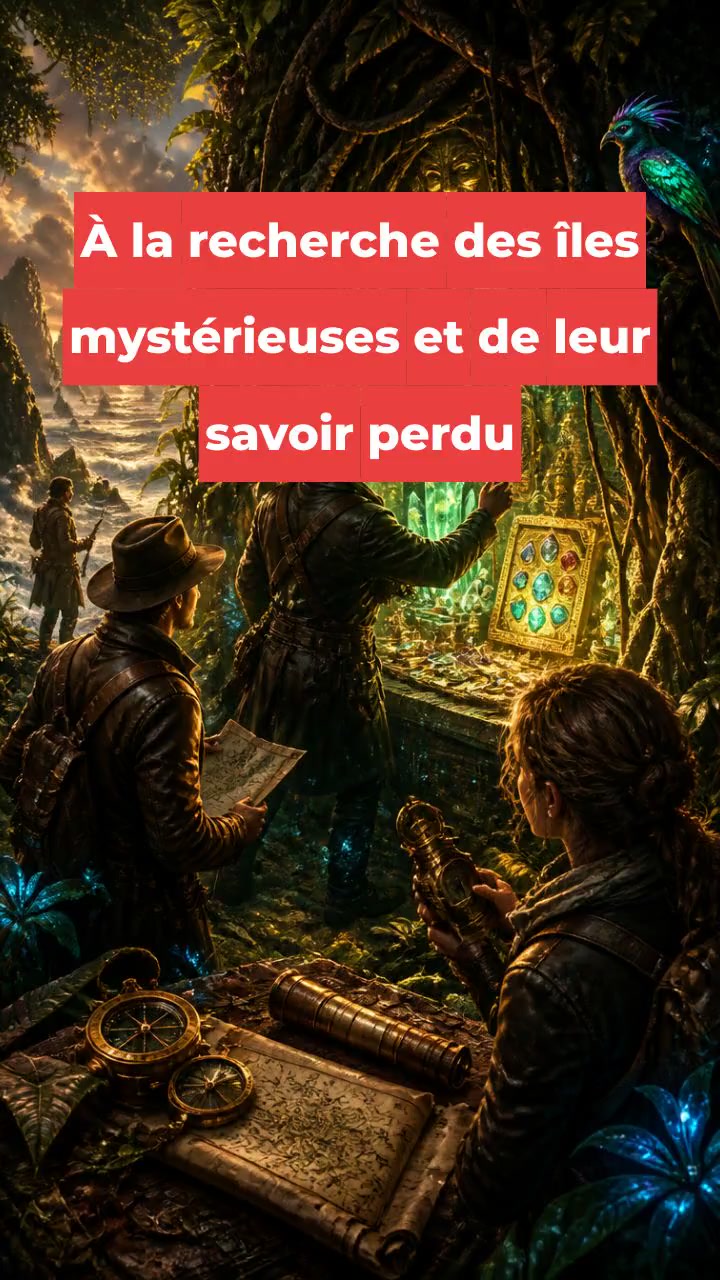 À la recherche des îles mystérieuses et de leur savoir perdu