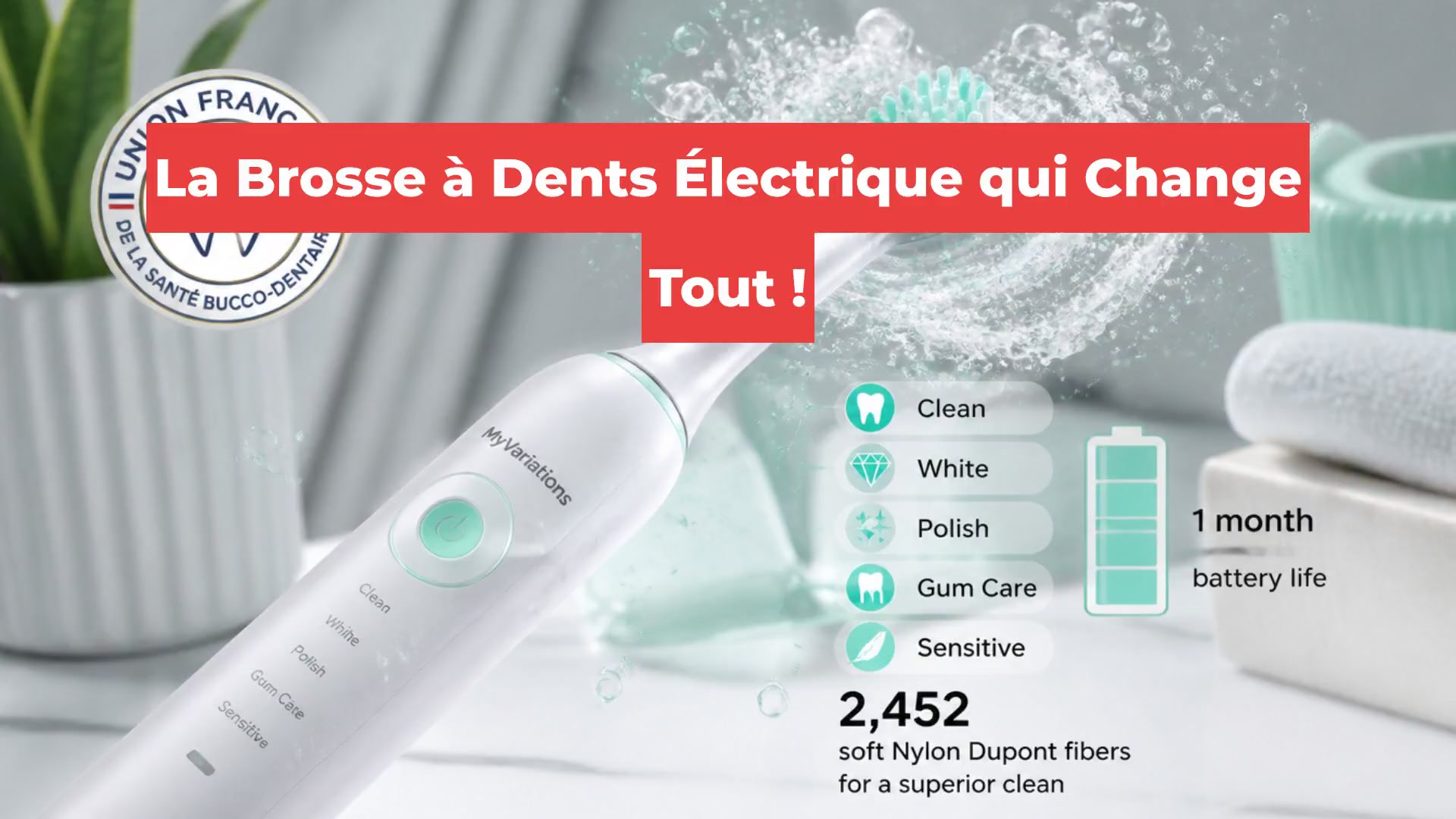 La Brosse à Dents Électrique qui Change Tout !