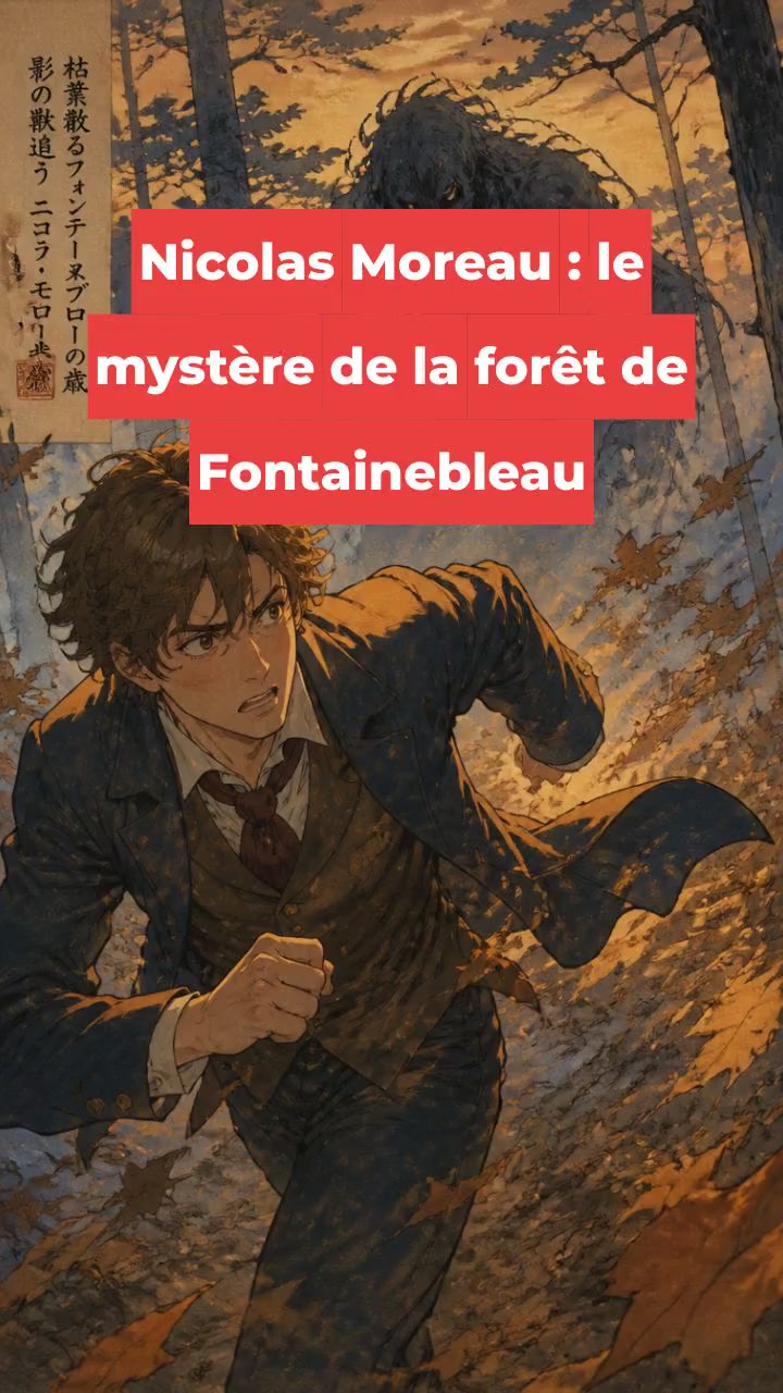 Nicolas Moreau : le mystère de la forêt de Fontainebleau