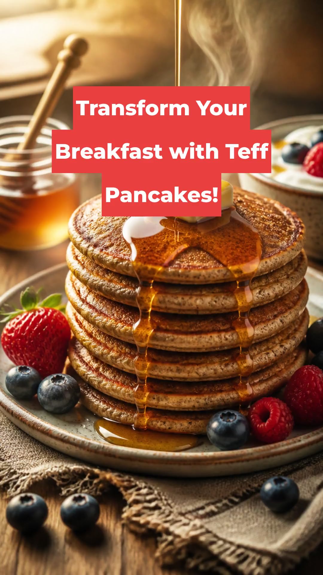 Transform Your Breakfast with Teff Pancakes!