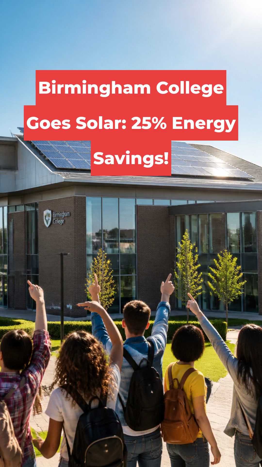Birmingham College Goes Solar: 25% Energy Savings!