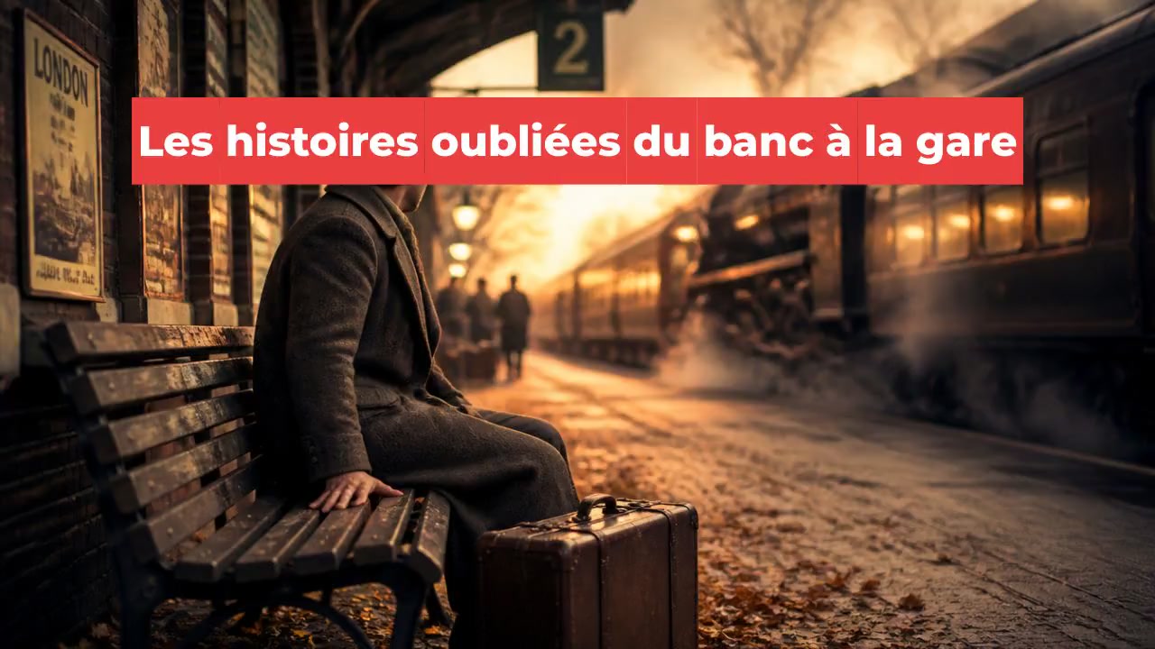 Les histoires oubliées du banc à la gare