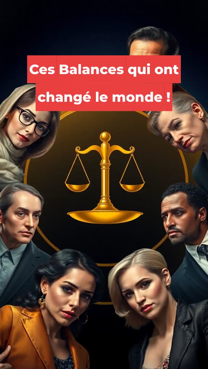 Ces Balances qui ont changé le monde !